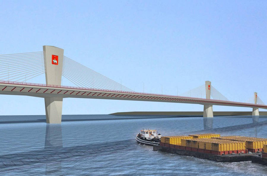 Объявлен конкурс на строительство первого этапа третьего моста через Каму