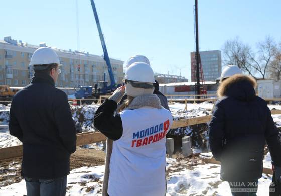 «Партдесант» проверил ход строительства новой школы возле Цирка	