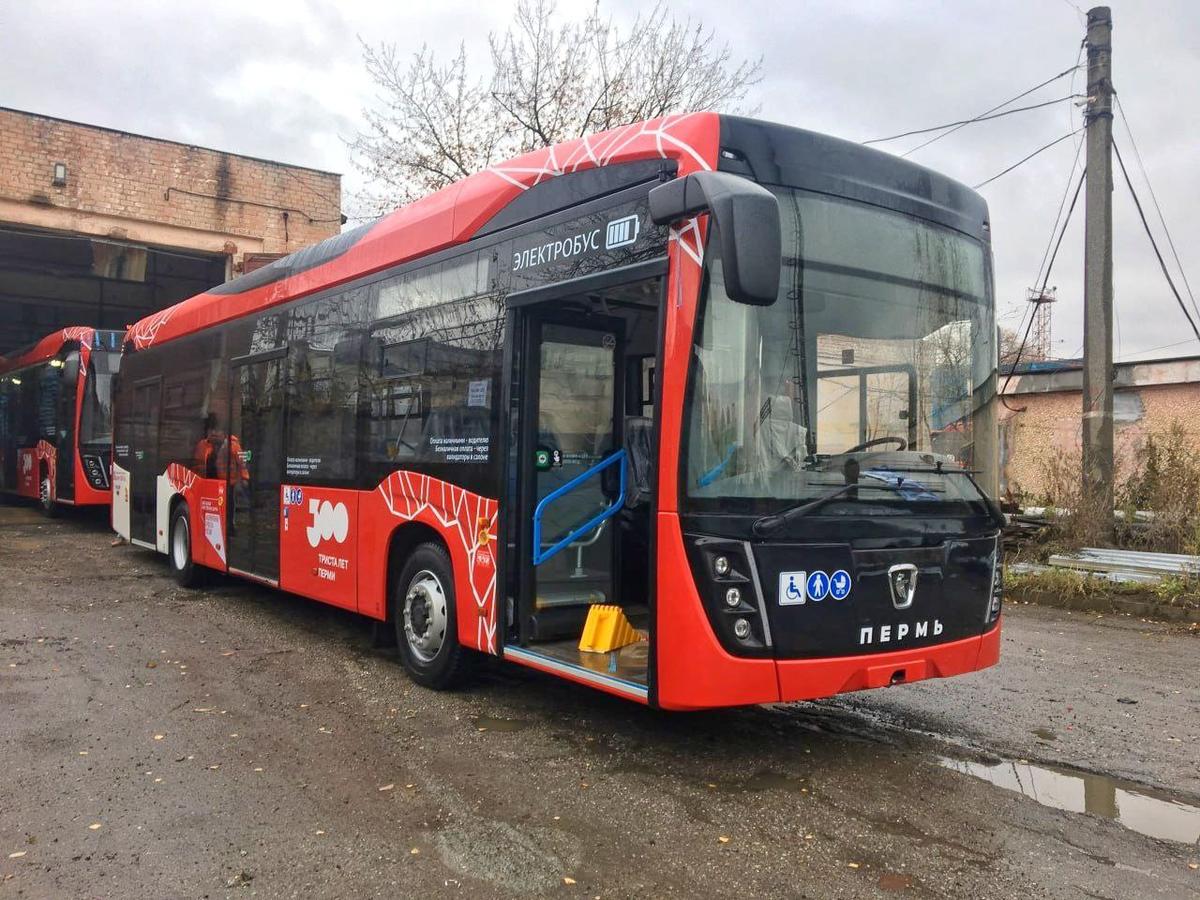 ​Прибыли первые электробусы для нового маршрута «Улица Сапфирная – станция «Пермь-2»