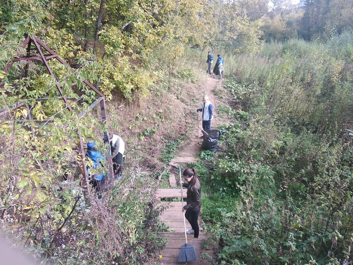 Активисты Мотовилихи помогли очистить долину Данилихи