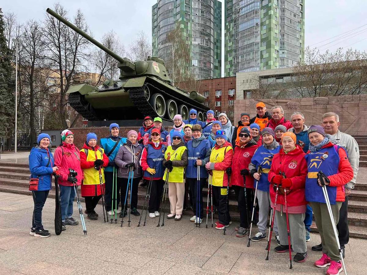 Стартовала ежегодная акция североходцев «Километры Победы»!