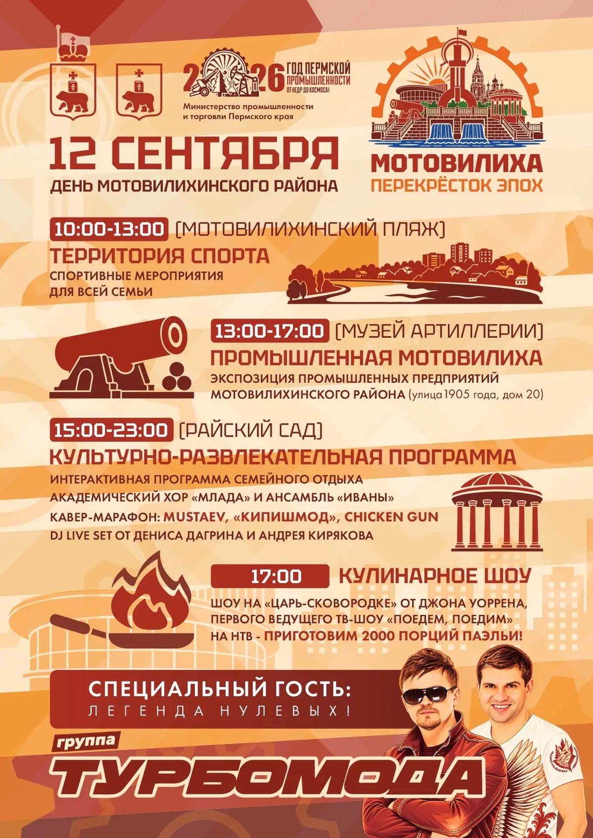 ​Мотовилиха приглашает на юбилей: «Перекресток эпох» 290 лет славной истории