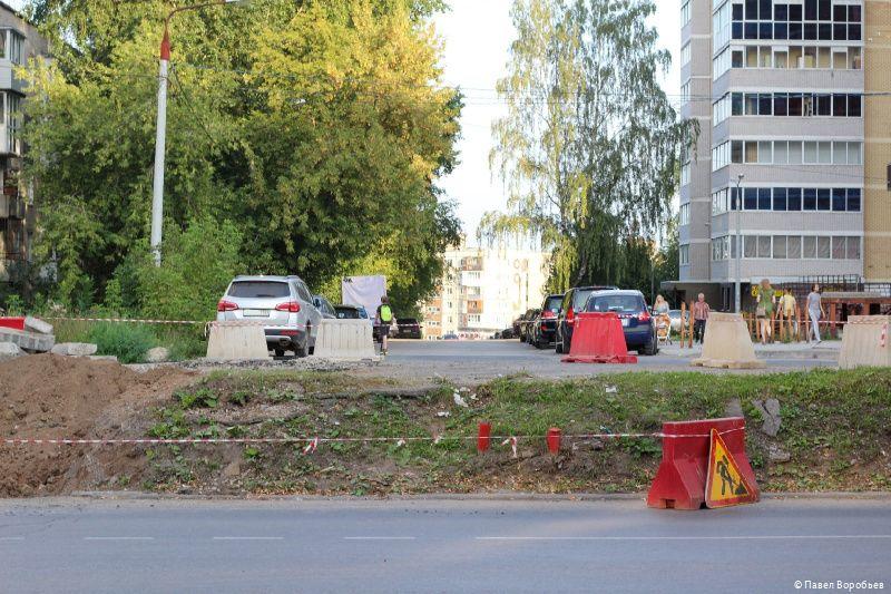 В Перми началось обустройство съезда с улицы Юрша на улицу Подольскую