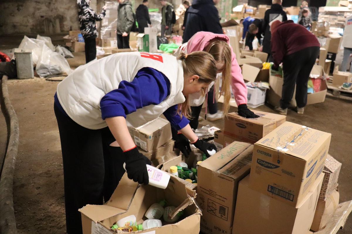 ​Из Прикамья в Белгородскую область отправлены ещё четыре фуры гуманитарной помощи