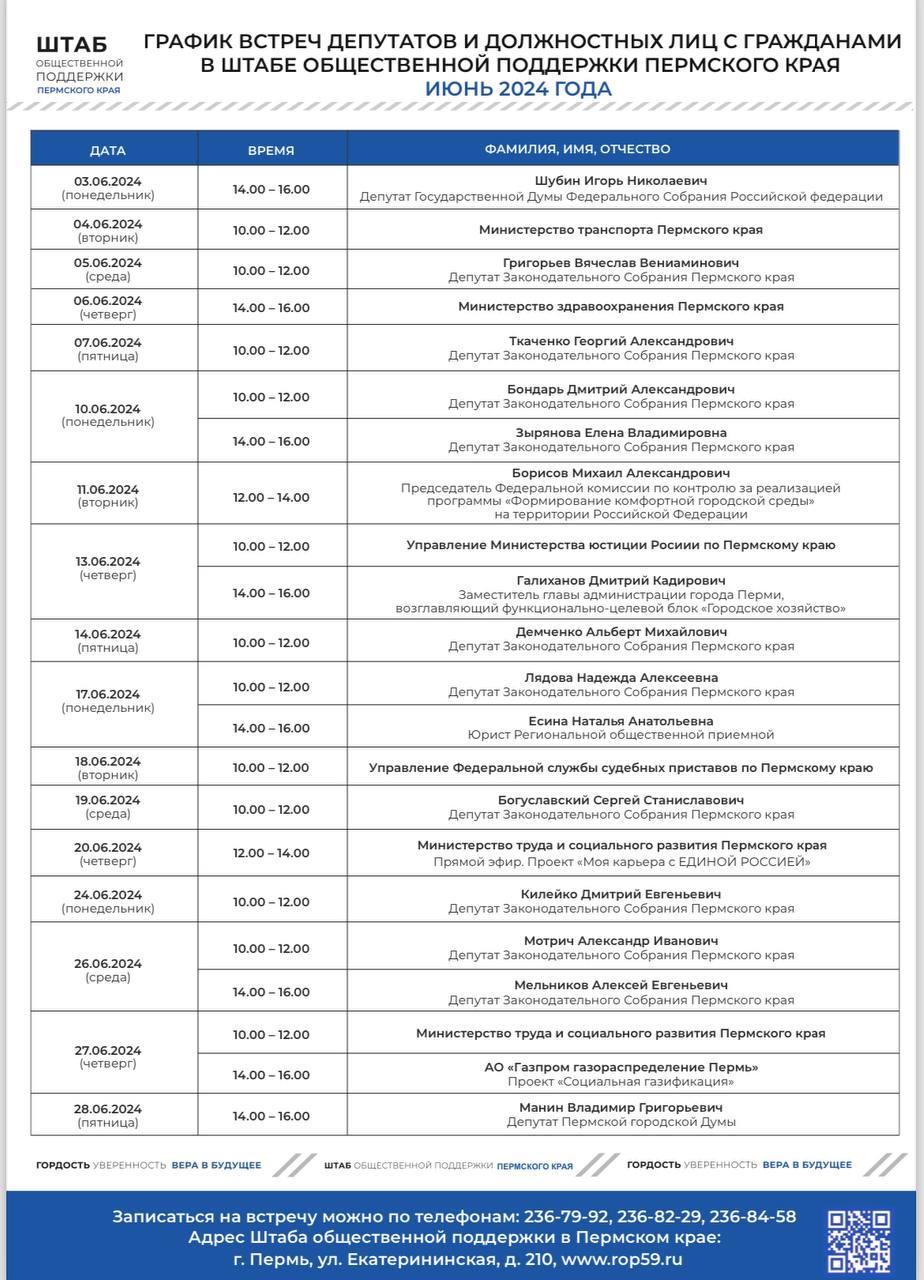 Расширенный прием граждан состоялся в Мотовилихинском районе 