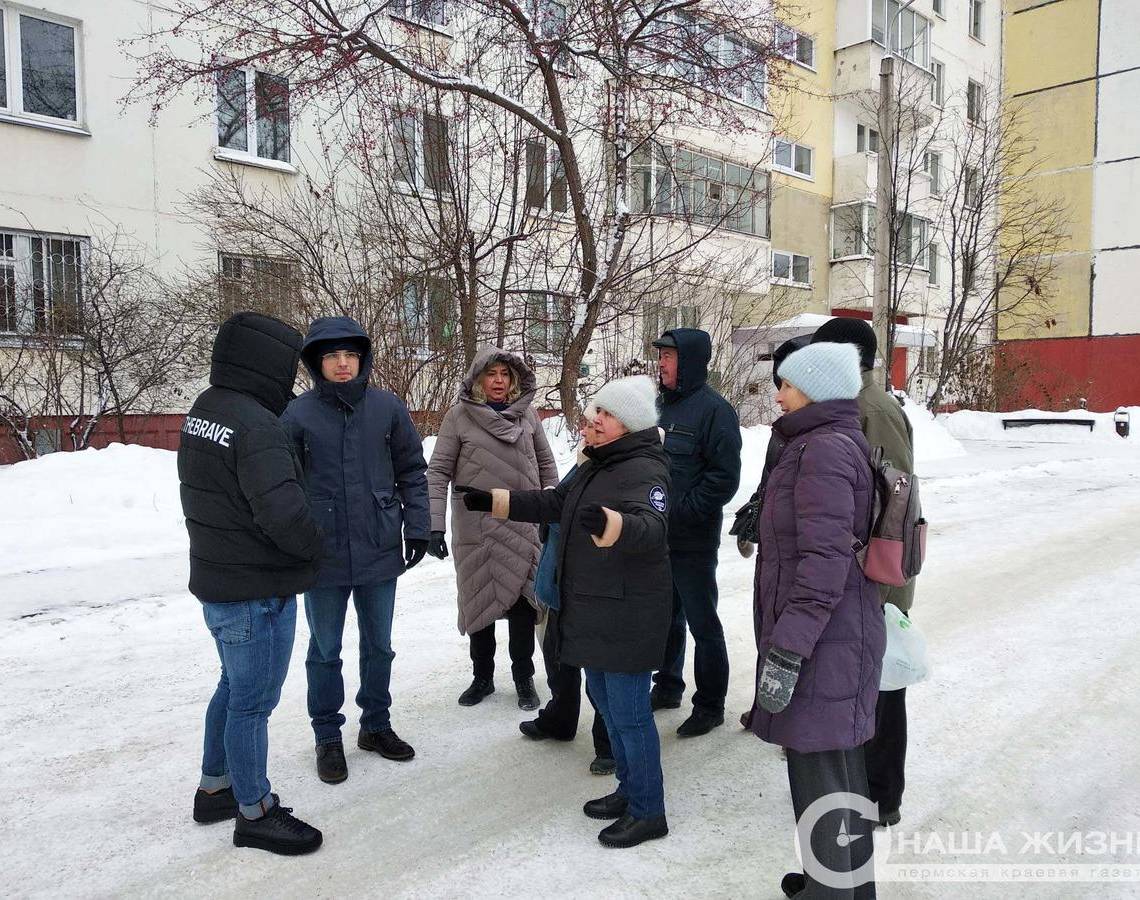 ​«Партдесант» Мотовилихи встретился с жителями Садового