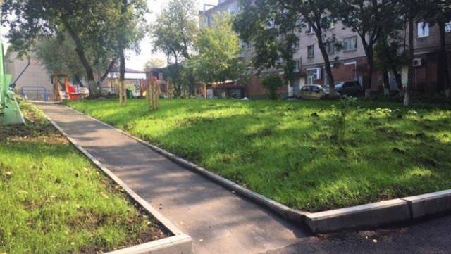 В Мотовилихе завершается ремонт тротуаров и пешеходных дорожек