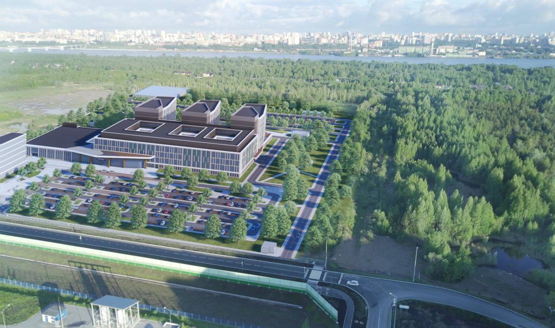 В Перми ударными темпами идет возведение нового онкоцентра