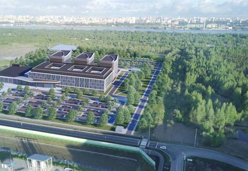 В Перми ударными темпами идет возведение нового онкоцентра