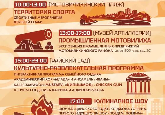 ​Мотовилиха приглашает на юбилей: «Перекресток эпох» 290 лет славной истории