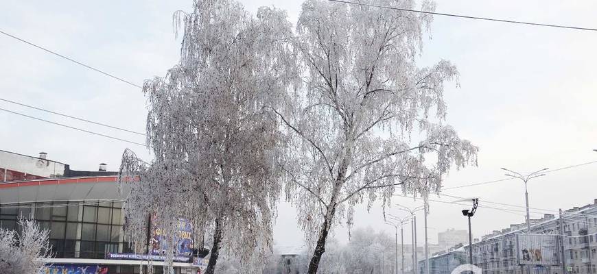 Морозное утро в Мотовилихе