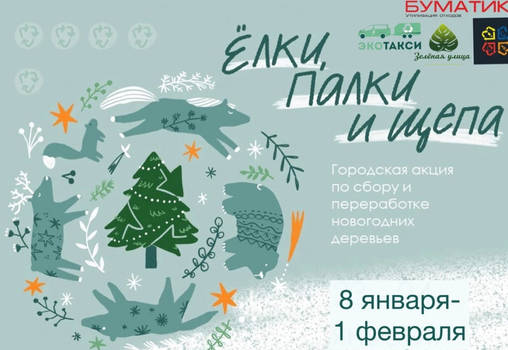Жители Пермского края могут сдать новогодние елки на утилизацию