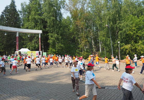​Старшее поколение Мотовилихи приняло участие в соревнованиях «Кубок здоровья – Ходи Гайва»