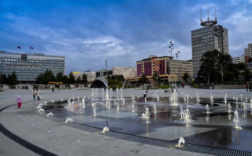 В Перми готовят к запуску городские фонтаны 