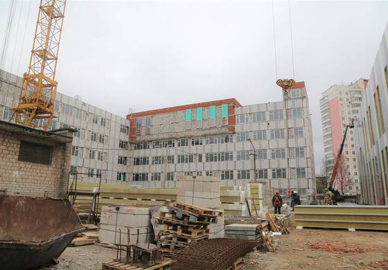 В Мотовилихе продолжается реконструкция нового корпуса Пермской кадетской школы №1  