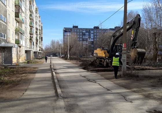 В Мотовилихинском районе  начался ремонт дворовых территорий  