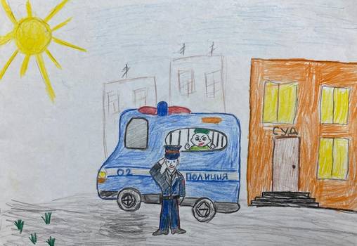 В Перми стартовал Всероссийский конкурс рисунков «Мои родители работают в полиции» 